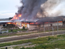 Incendio Trepuzzi 20 gennaio 2025